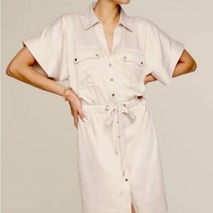 White House Black Market (WHBM) Utility Shirt Dress – Size XS – New With Tags